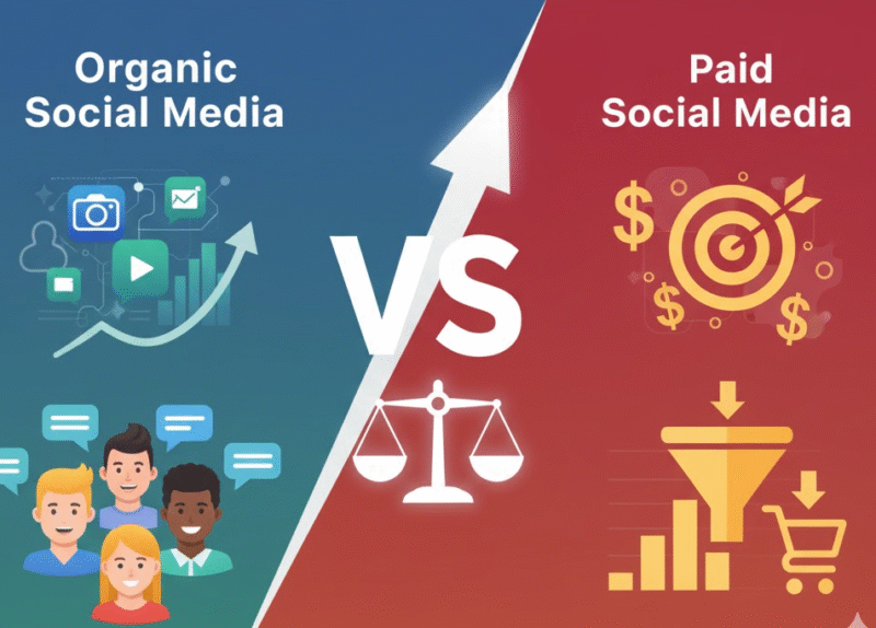 Paid vs. Organic Social Media: What Works Best in 2025?