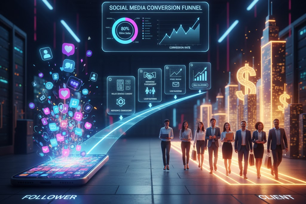 How to Build a Social Media Strategy To Convert Followers into Clients