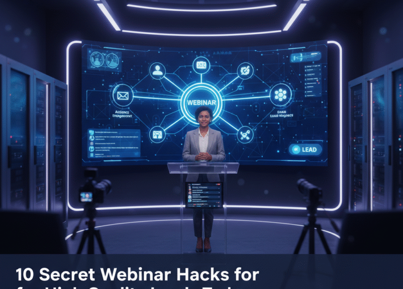 Webinar Hacks for High Quality Leads