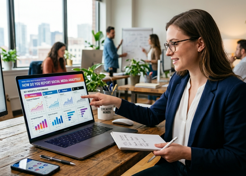 How Do You Report Social Media Analytics