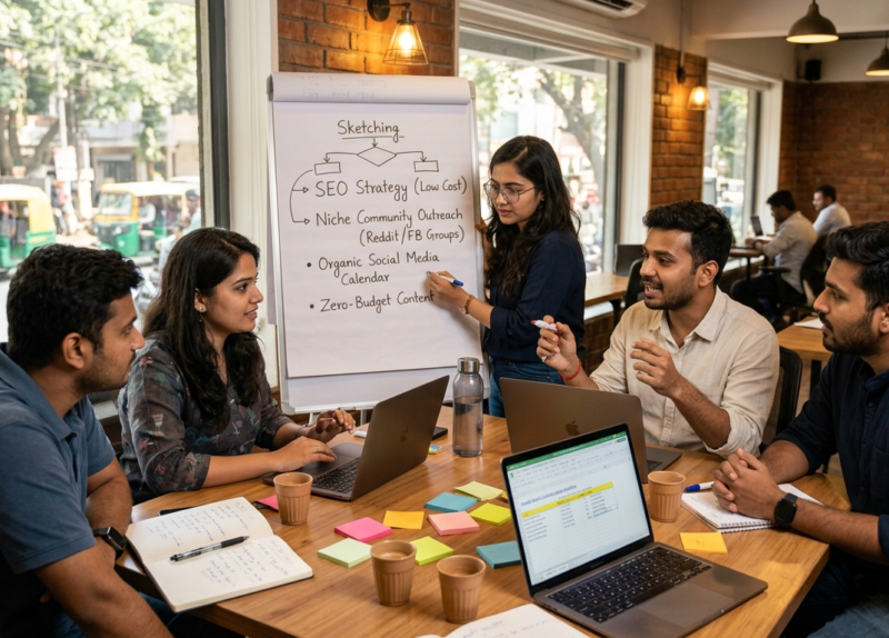 How Do Indian Startups Market on a Budget