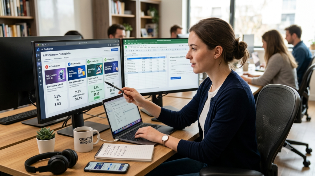 How Do You Test AI Ad Creatives Cheaply?