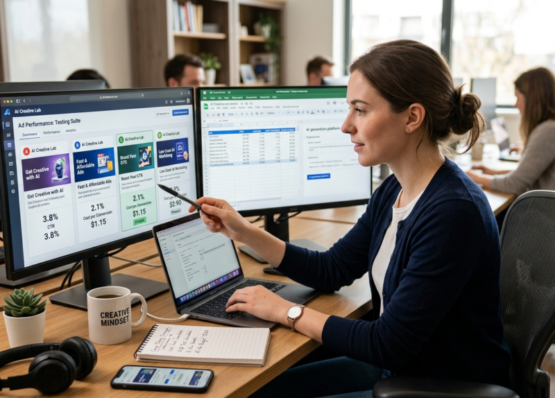 How Do You Test AI Ad Creatives Cheaply?