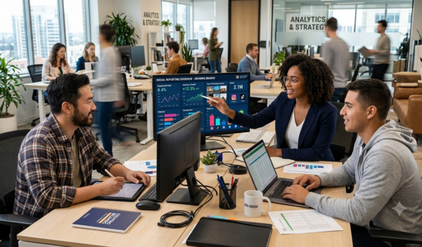 How Do Growing Brands Handle Social Reporting