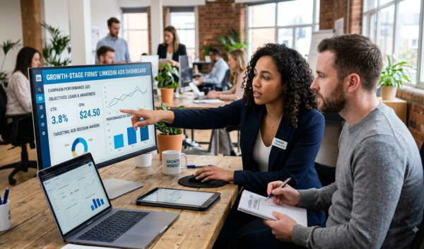 How Do Growth-Stage Firms Use LinkedIn Ads