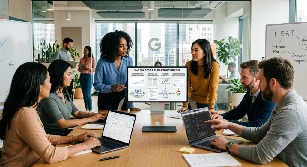 How Do SaaS Brands Optimize for Google AI Search