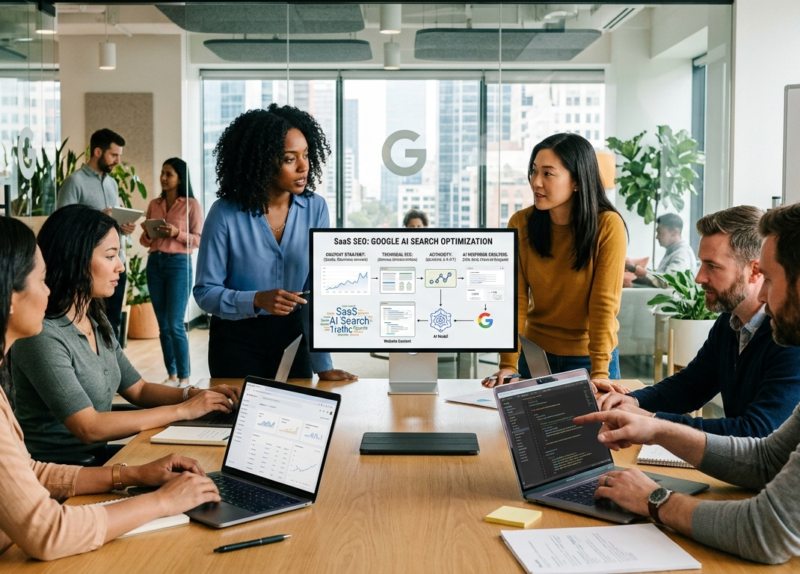 How Do SaaS Brands Optimize for Google AI Search