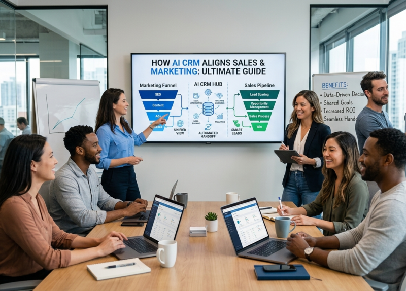 How Does AI CRM Align Sales and Marketing