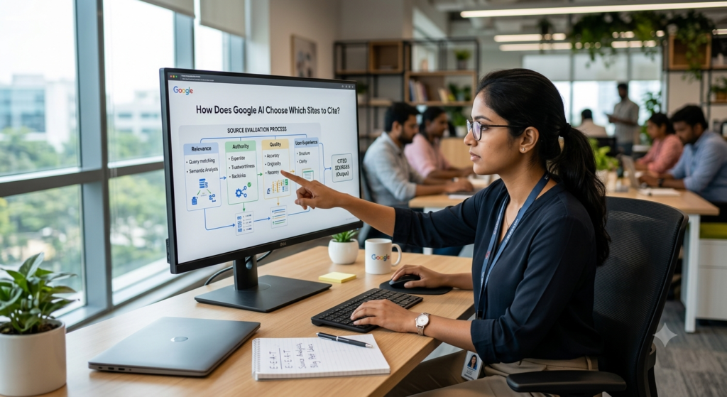 How Does Google AI Choose Which Sites to Cite