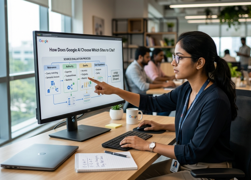 How Does Google AI Choose Which Sites to Cite